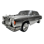 AUTOMODELO ELÉTRICO KYOSHO 1/10 FAZER MK2 CHASSIS FZ02L MERCEDES-BENZ 300 SEL 6.3 1971 CINZA BEGE 4WD RÁDIO 2.4GHZ KYO 34436T1